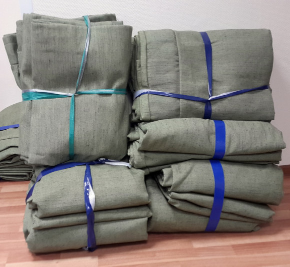 Полог брезентовый ОП 450 г/м2 - 15x15м